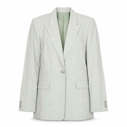 Marks and Spencer Womens Green Polyester Jacket Suit Jacket Size 14