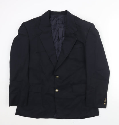 Mens UK Size 40 Debenhams Regular Blue Suit Jacket
