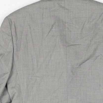 Mens UK Size 36 Burton Regular Grey Suit Jacket