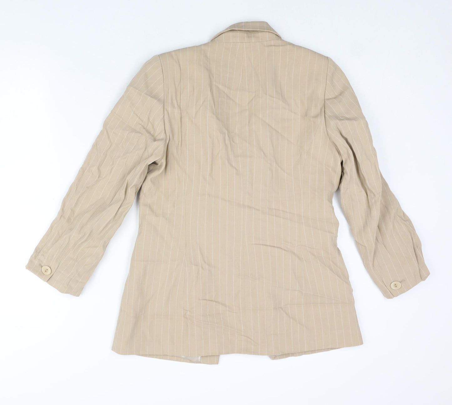 Womens UK Size 12 Planet Regular Beige Blazer