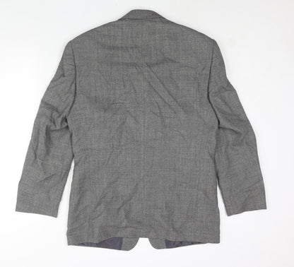 Mens UK Size 40 Benvenuto Regular Grey Suit Jacket
