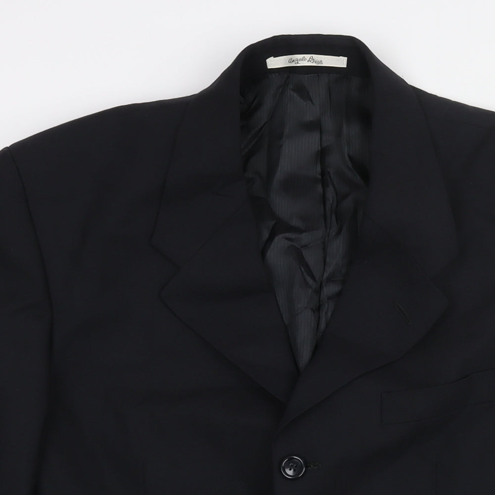 Mens UK Size 40 C&A Regular Black Suit Jacket