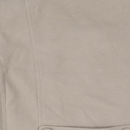 Damart Womens Beige Pea Coat Coat Size 26 Button