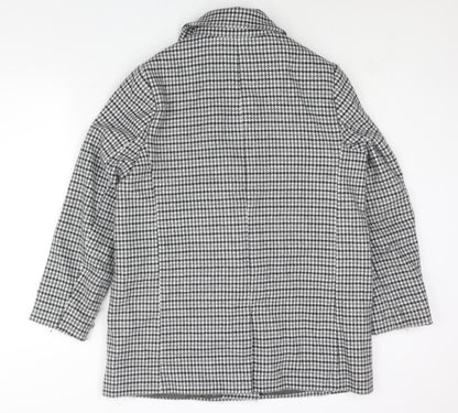 Womens UK Size 16 Marks and Grey Pea Coat