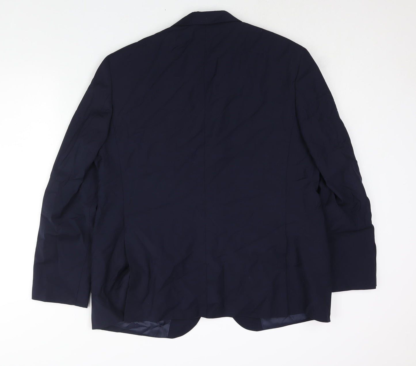 Mens UK Size 46 Marks and Spencer Regular Blue Suit Jacket
