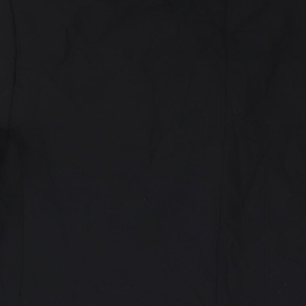 Marks and Womens Black Polyester Jacket Suit Jacket Size 18 - Vented Cuffs