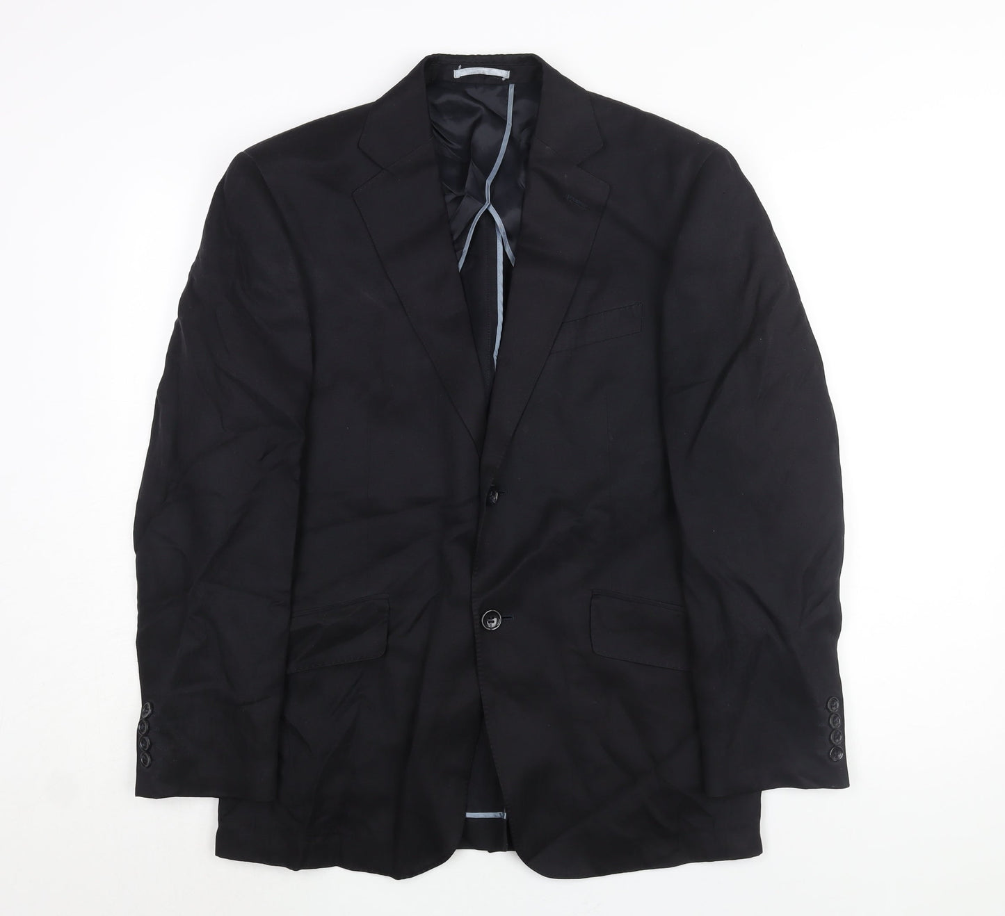 Mens UK Size 38 John Lewis Regular Black Suit Jacket