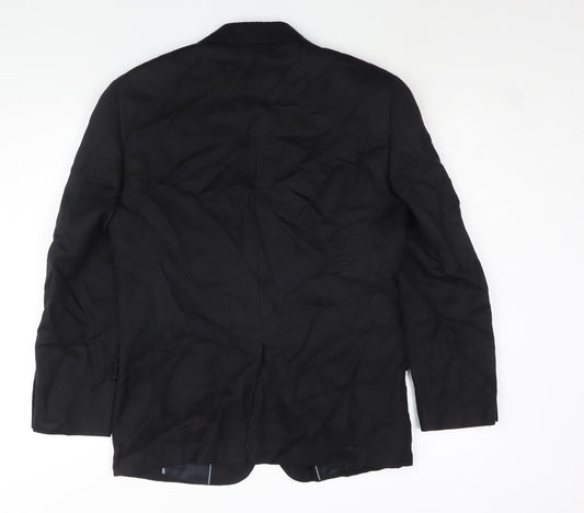 Mens UK Size 38 John Lewis Regular Black Suit Jacket