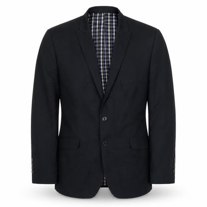 Supreme Mens Black Polyester Jacket Suit Jacket Size 40 Regular