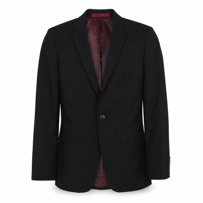Mens UK Size 34 Topman Regular Black Suit Jacket
