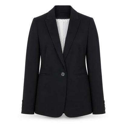 Womens UK Size 10 Marks and Spencer Regular Black Suit Jacket
