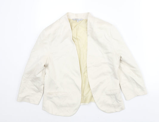 Red Herring Womens Ivory Jacket Size 14