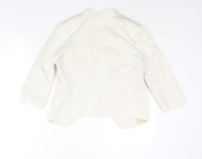 Womens UK Size 14 Red Herring Ivory Jacket