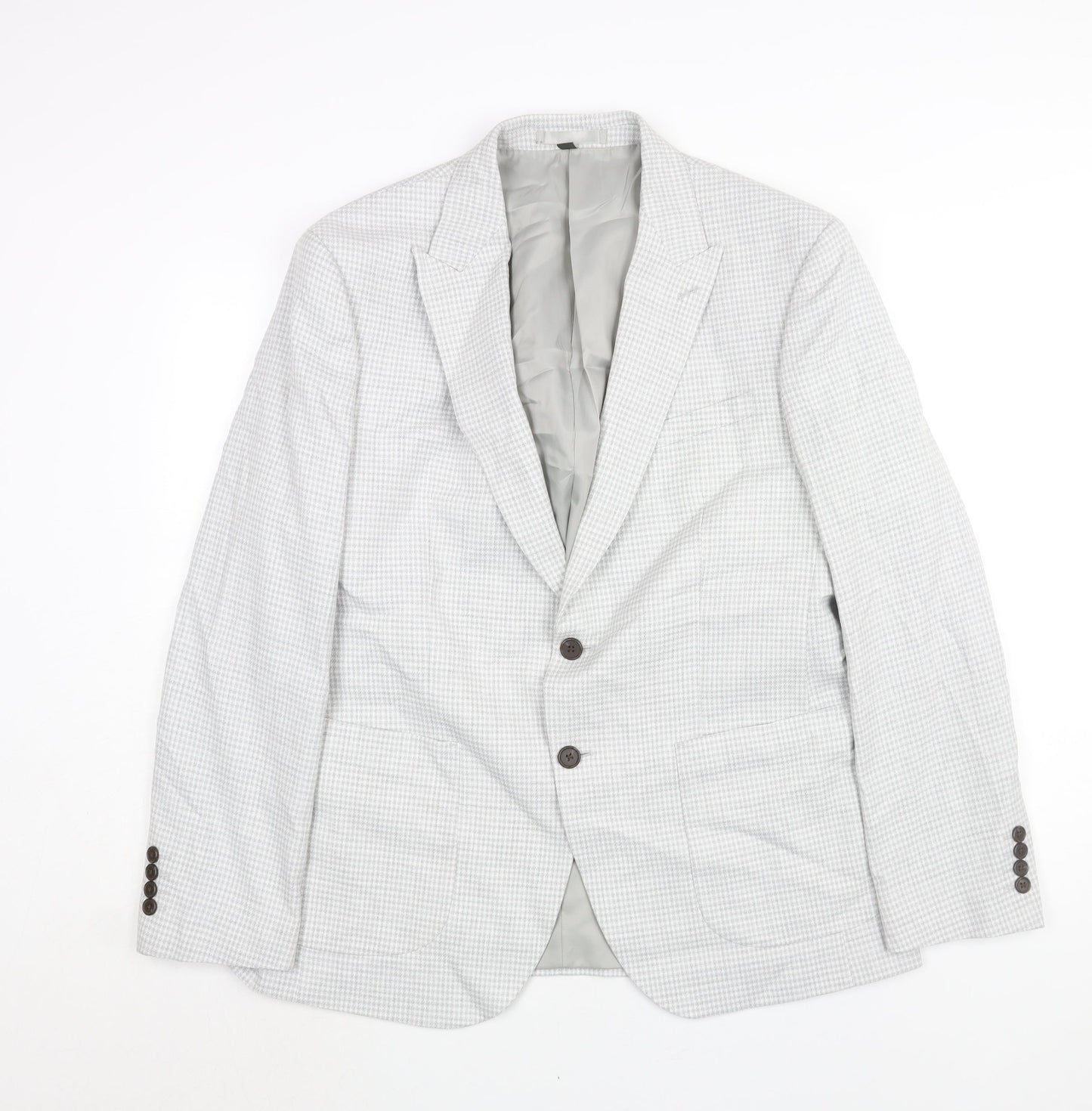 Mens UK Size 42 Marks and Spencer Regular Grey Suit Jacket