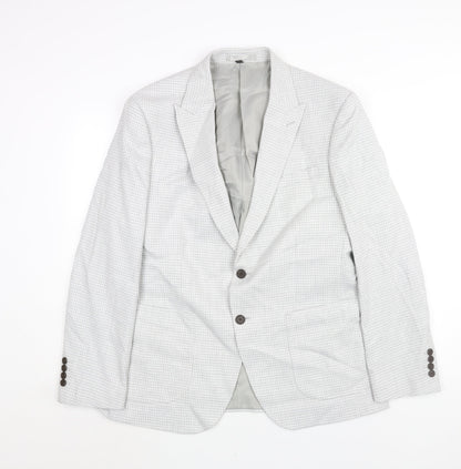 Mens UK Size 42 Marks and Spencer Regular Grey Suit Jacket