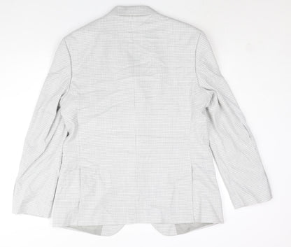 Mens UK Size 42 Marks and Spencer Regular Grey Suit Jacket
