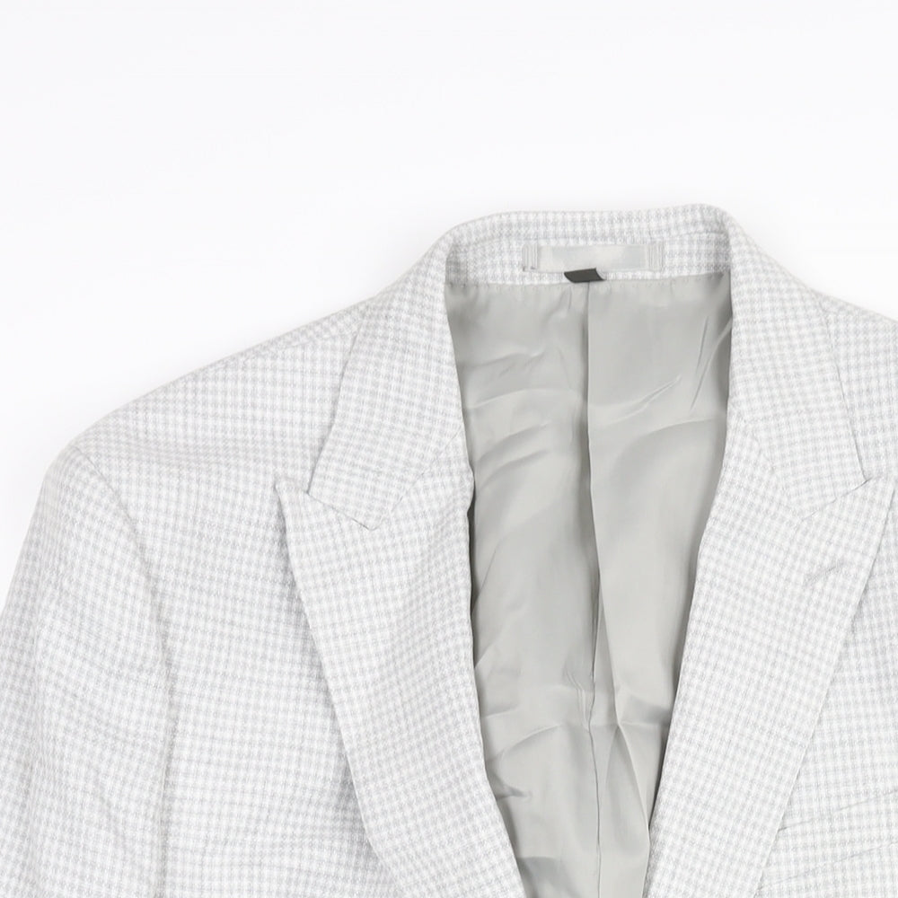 Mens UK Size 42 Marks and Spencer Regular Grey Suit Jacket