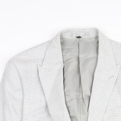 Mens UK Size 42 Marks and Spencer Regular Grey Suit Jacket