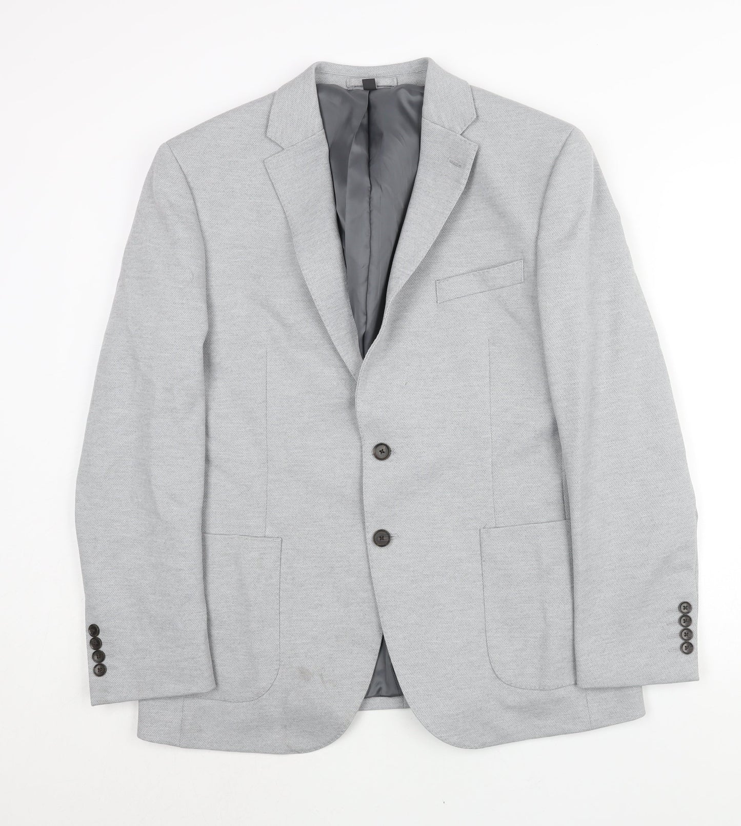 Mens UK Size 42 Marks and Spencer Regular Grey Suit Jacket