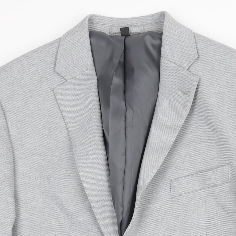 Mens UK Size 42 Marks and Spencer Regular Grey Suit Jacket