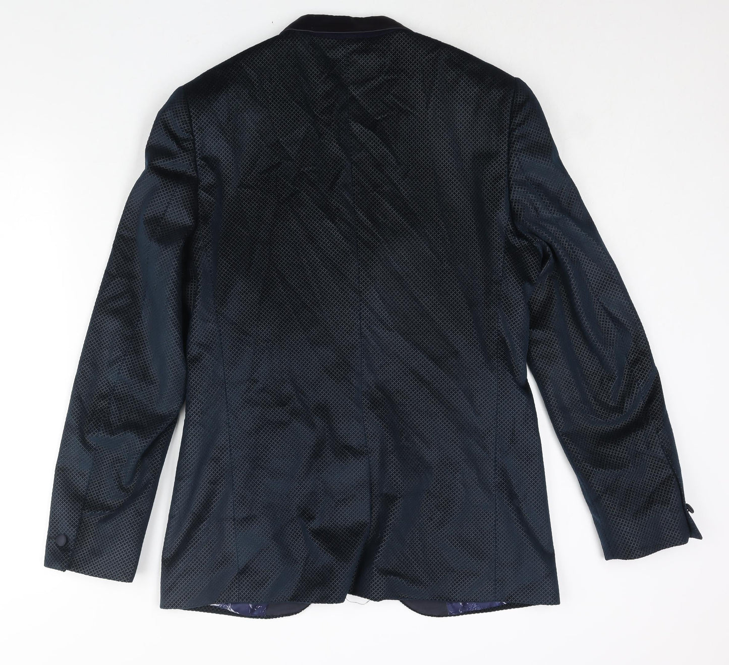 Mens UK Size 38 Harry Brown Regular Blue Suit Jacket