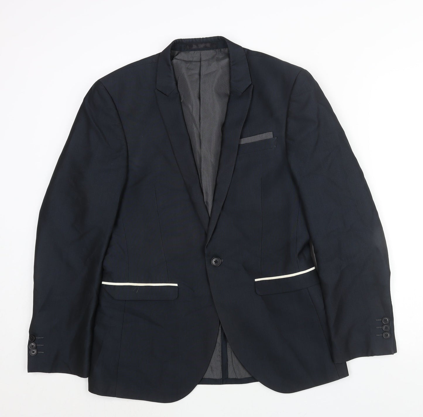 Mens UK Size 36 NEXT Regular Blue Suit Jacket