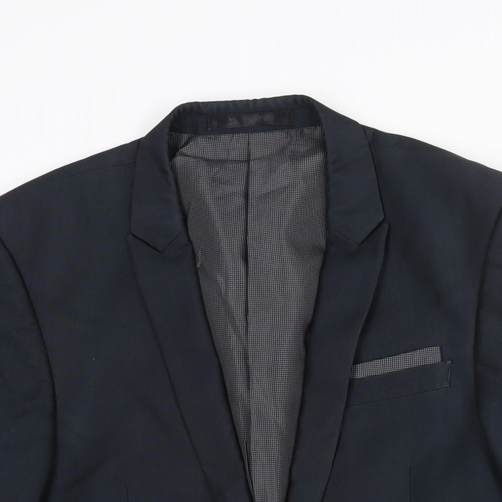 Mens UK Size 36 NEXT Regular Blue Suit Jacket