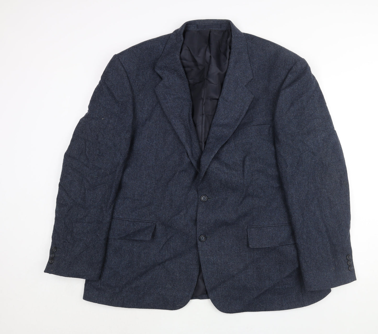 Mens UK Size 46 Debenhams Regular Blue Suit Jacket