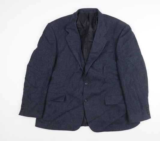 Mens UK Size 46 Debenhams Regular Blue Suit Jacket