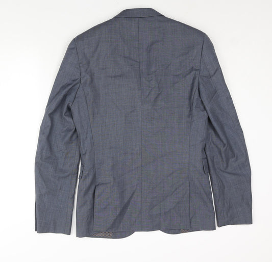 Mens UK Size 38 NEXT Regular Blue Suit Jacket