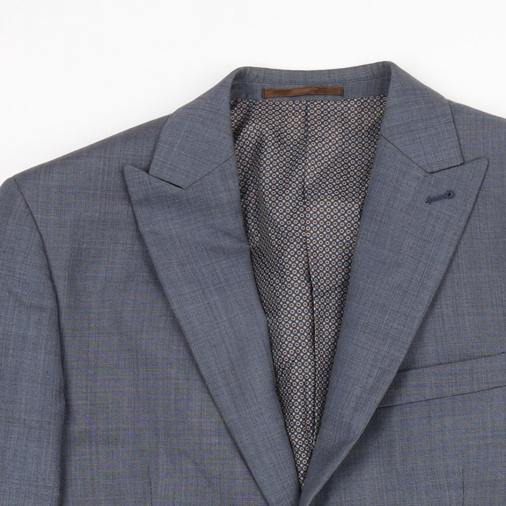 Mens UK Size 38 NEXT Regular Blue Suit Jacket