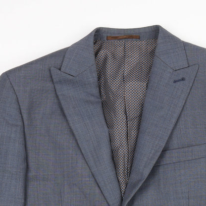 Mens UK Size 38 NEXT Regular Blue Suit Jacket