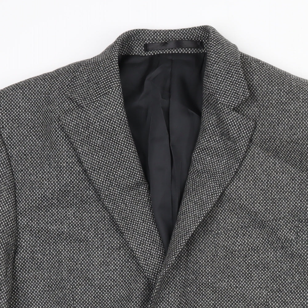 Mens UK Size 38 Marks and Spencer Regular Grey Suit Jacket