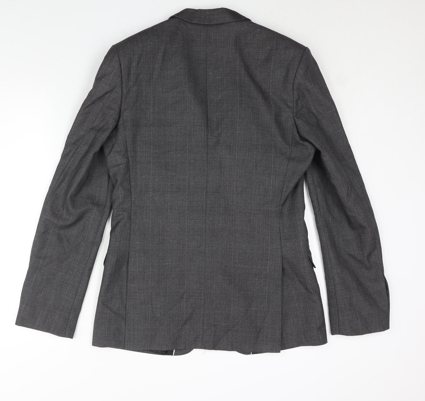 Mens UK Size 38 Limehaus Regular Grey Suit Jacket