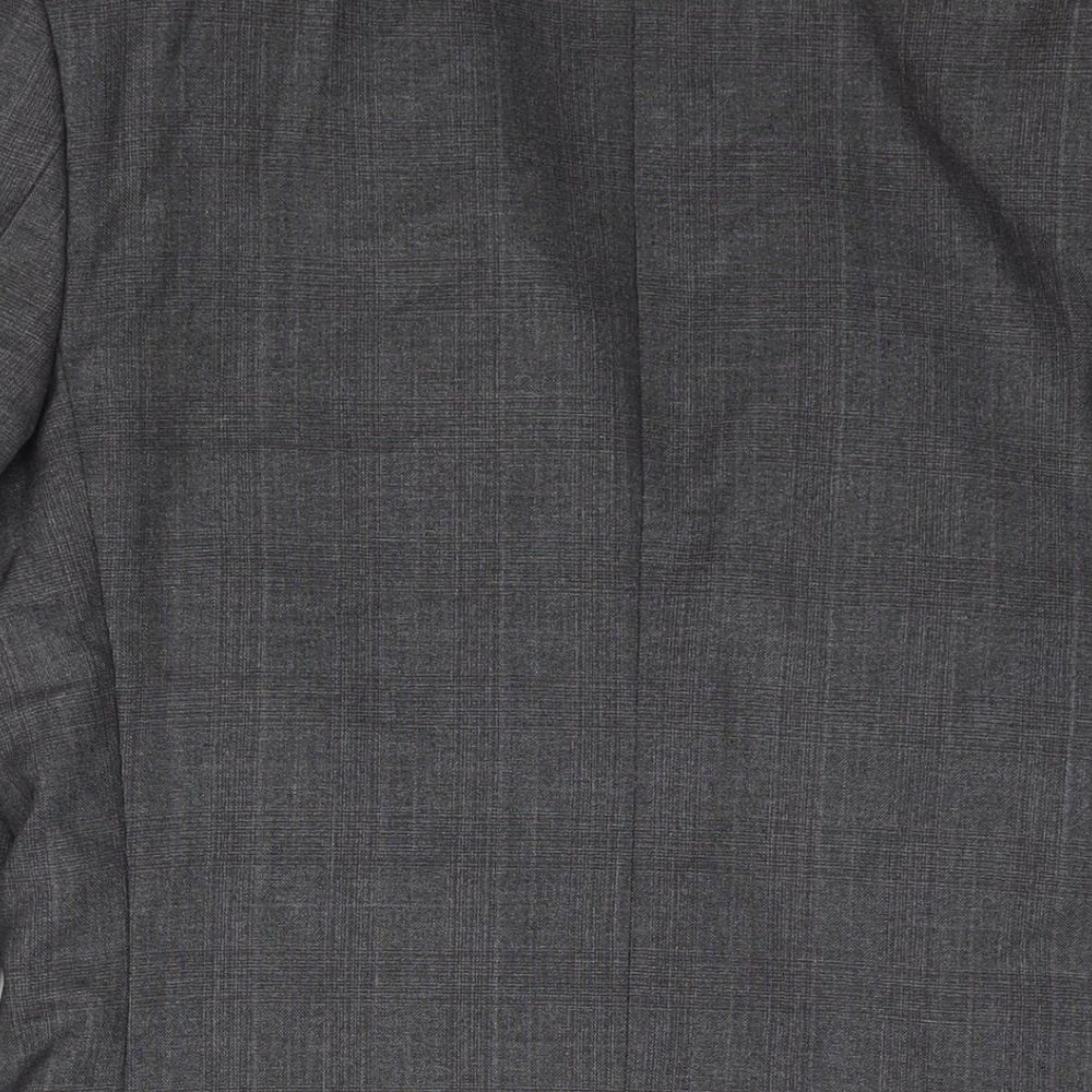Mens UK Size 38 Limehaus Regular Grey Suit Jacket