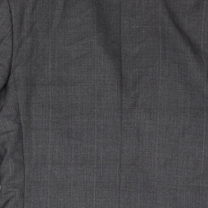 Mens UK Size 38 Limehaus Regular Grey Suit Jacket