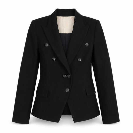 Womens UK Size XS Zara Regular Black Suit Jacket