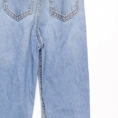TU Boys Blue Cotton Skinny Jeans Size 8 Years L20 in Regular Zip