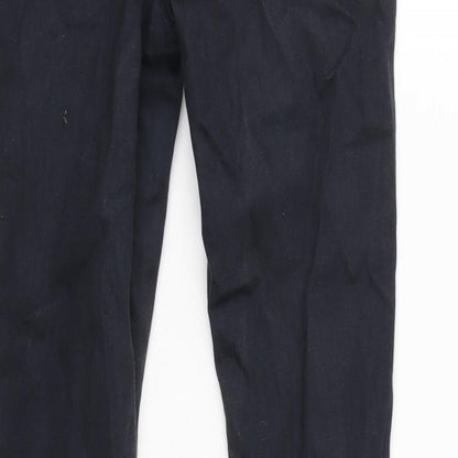 Diesal Womens Blue Cotton Blend Tapered Jeans Size 24 in L27 in Regular Zip