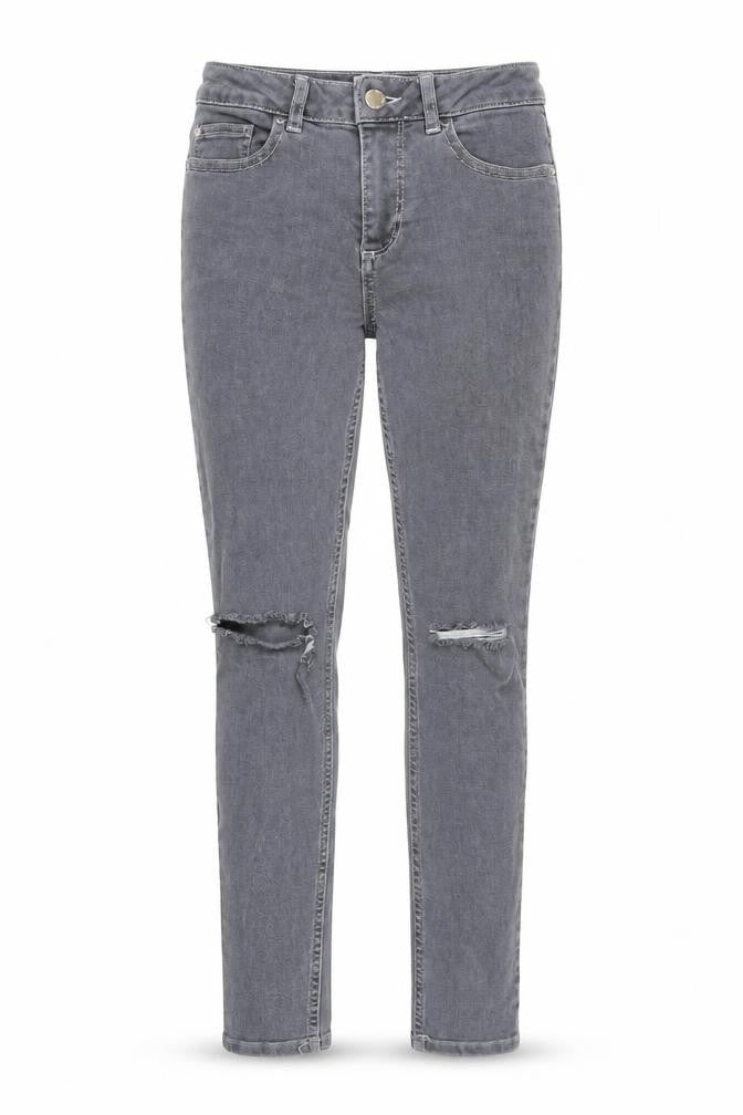 Womens UK Size 6 Miss Selfridge Regular Fit Tapered Grey Jeans
