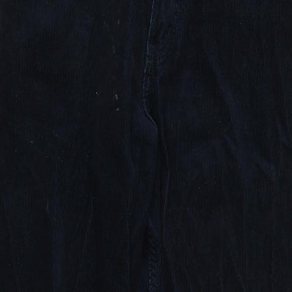 Blue Harbour Mens Blue Cotton Sweatpants Trousers Size 32 in L33 in Regular Tie