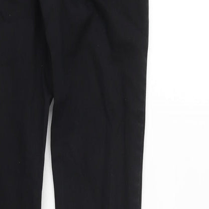 Womens UK Size 6 H&M Regular Fit Tapered Black Jeans