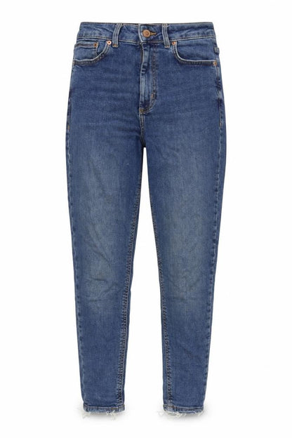 Womens UK Size 10 New Look Regular Fit Tapered Blue Jeans