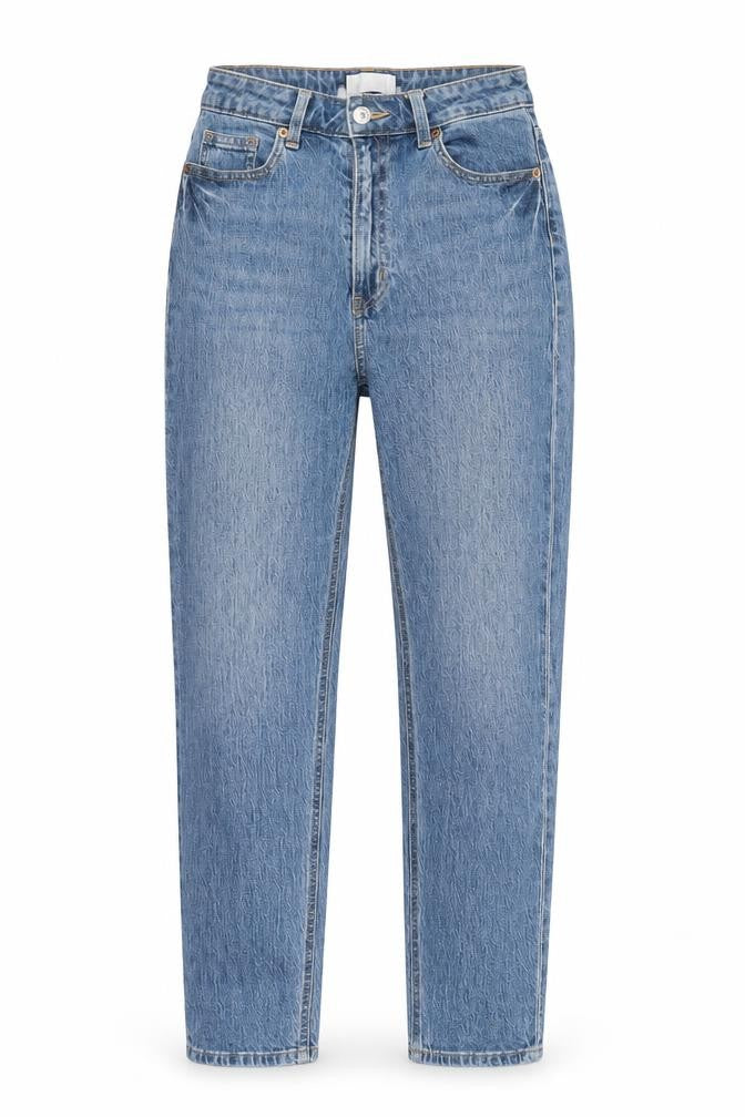 Womens UK Size 8 H&M Regular Fit Straight Blue Jeans