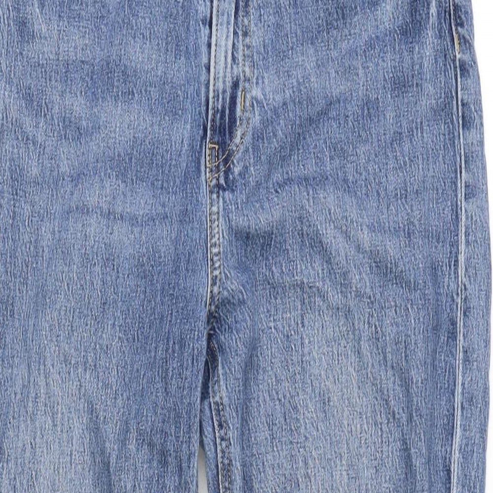 Womens UK Size 8 H&M Regular Fit Straight Blue Jeans