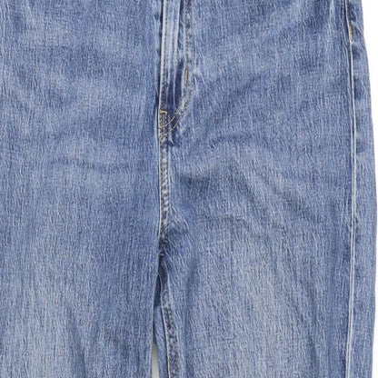 Womens UK Size 8 H&M Regular Fit Straight Blue Jeans