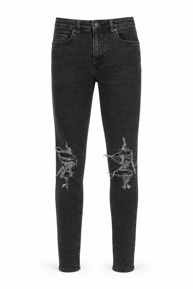 Mens UK Size 32 in New Look Regular Fit Tapered Grey Jeans