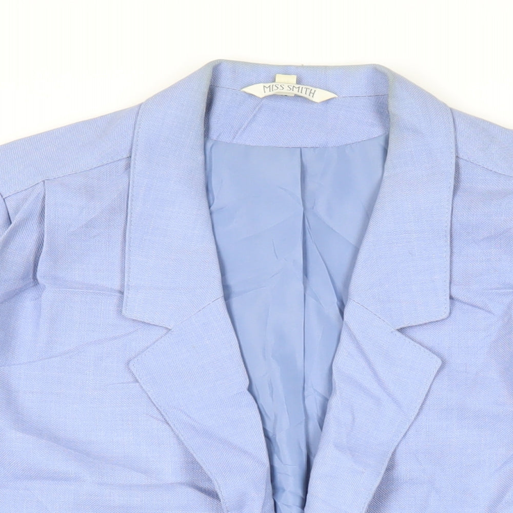 Womens UK Size 12 Miss Smith Blue Jacket