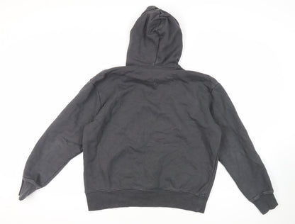 Mens UK Size M ASOS Grey Pullover Hoodie
