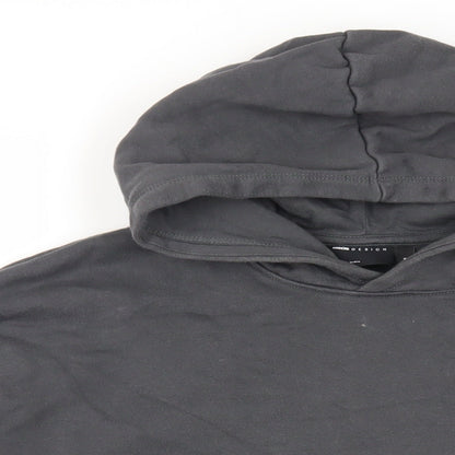 Mens UK Size M ASOS Grey Pullover Hoodie